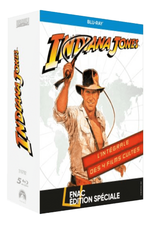 Indiana Jones L'intégrale - coffret - Blu-ray 5053083197926