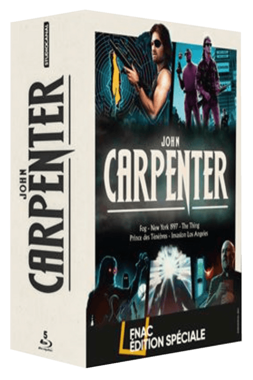 John Carpenter : 5 films - Coffret - Blu-ray 5053083254193