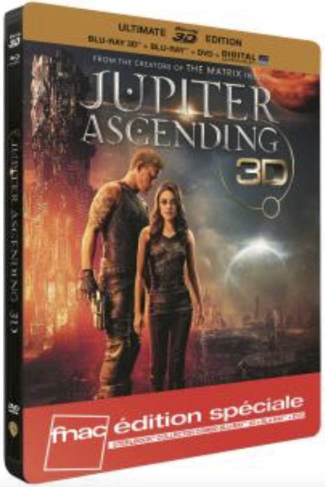 Jupiter Ascending : le destin de l'univers  - steelbook - Combo blu-ray 3D 5051889545897