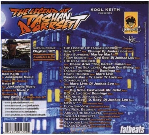Kool Keith Presents Tashan Dorrsett - cd 0659123013024