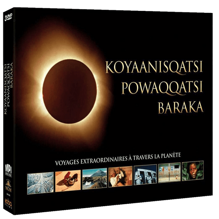 Koyaanisqatsi + Powaqqatsi + Baraka - Coffret - DVD 5051889423454