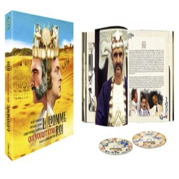 L'Homme qui voulut être roi - Edition collector - combo blu-ray + dvd 3700301056887