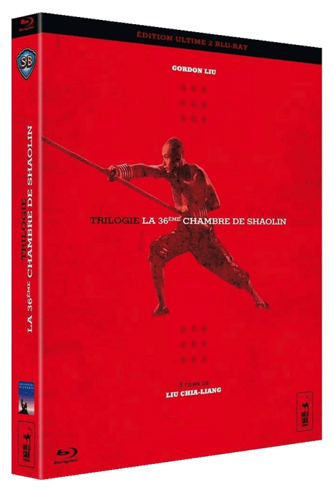 La 36ème chambre de Shaolin : La trilogie - coffret - Blu-ray 3700301023902