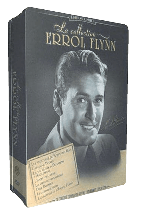 La collection Errol Flynn - coffret métal - Dvd 7321950676156