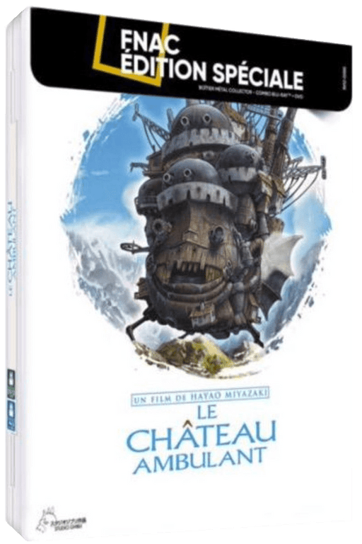 Le Château Ambulant - steelbook - combo Blu-ray 8717418555733