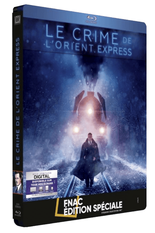 Le Crime de l'Orient Express - Steelbook - Blu-ray 3344428070861