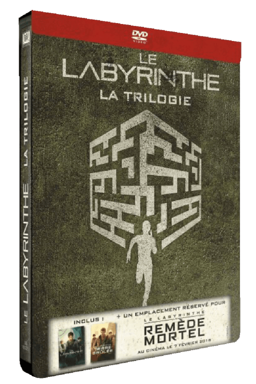 Le Labyrinthe + Le Labyrinthe : La Terre Brûlée - Steelbook - DVD 3344428070403