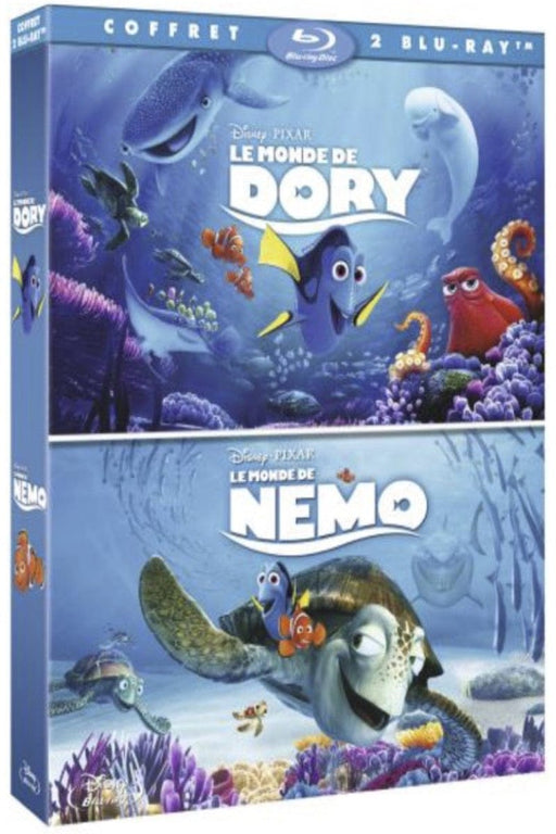 Le Monde de Nemo + Le monde de Dory - coffret - Blu-ray 8717418491680