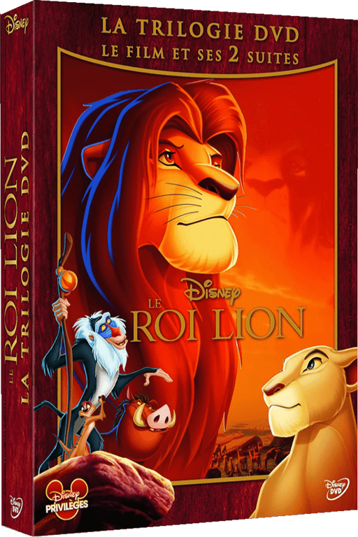 Le Roi Lion : la trilogie - coffret - DVD 8717418317911