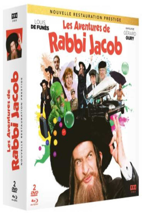 Les aventures de Rabbi Jacob - coffret prestige - blu-ray 5053083196912