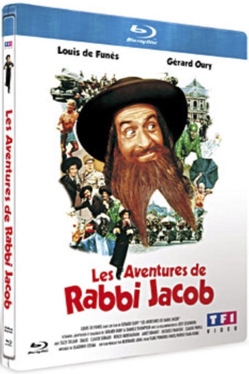 Les Aventures de Rabbi Jacob - steelbook - blu-ray 3384442196437