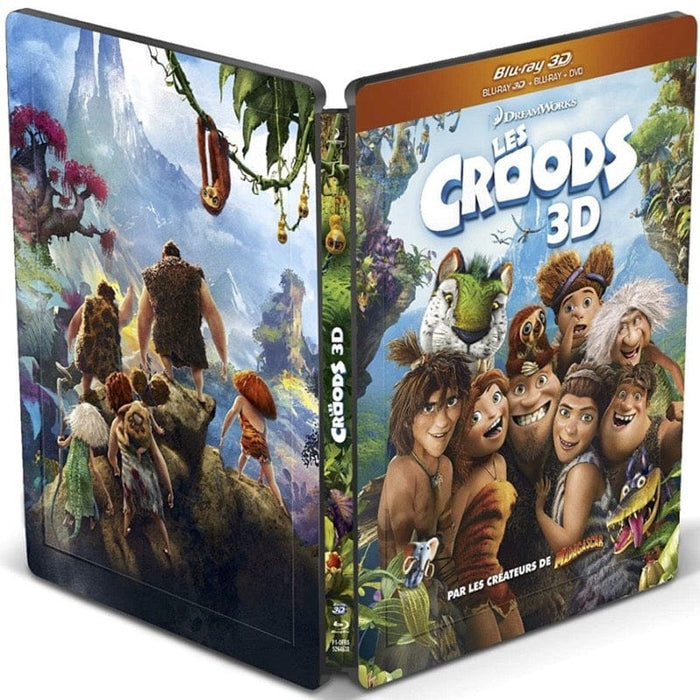 Les Croods - steelbook - Blu-ray 3D 3344428055714