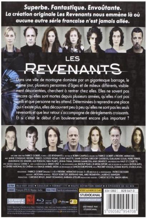 Les Revenants : Saison 1 - coffret - blu-ray 5050582954708