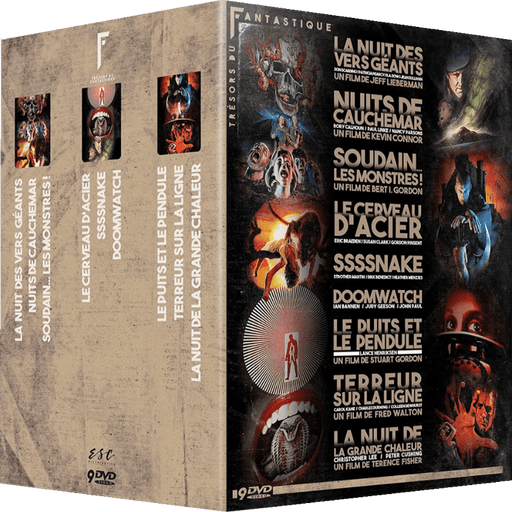 Les Trésors du fantastiques - coffret 9 films - DVD 3701432005805