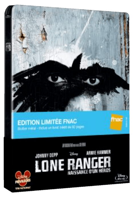 Lone ranger, la naissance d'un Héros - Steelbook - Blu-ray 8717418416669