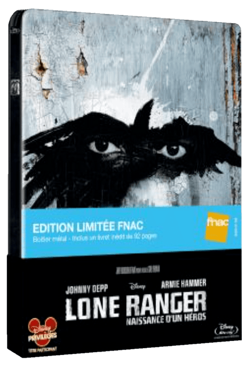 Lone ranger, la naissance d'un Héros - Steelbook - Blu-ray 8717418416669