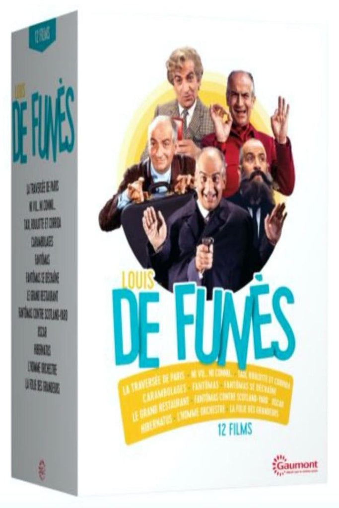 (未使用･未開封品)Coffret Louis De Funes-Intime-Lhistoire De Sa Vie [DVD] louis-de-funes-12-films-