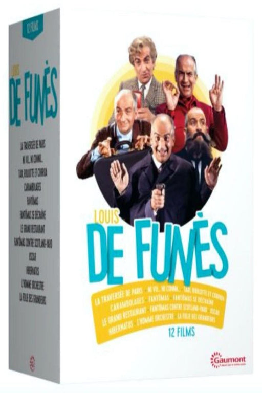 Louis de Funes : 12 films - coffret - dvd 3607483230602