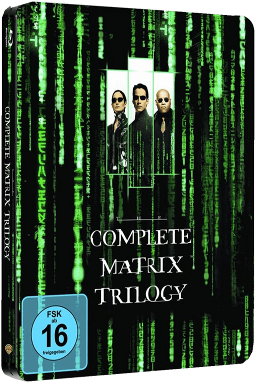 Matrix : trilogie - steelbook import VO - blu-ray 5051890102218
