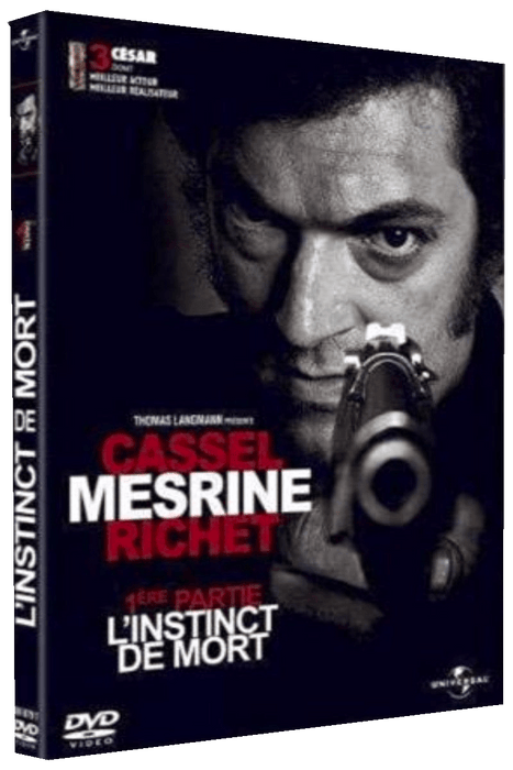 Mesrine - 1ère partie - L'instinct de mort - dvd 5050582607970