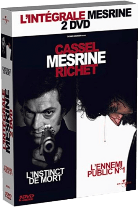 Mesrine L'intégrale : L'instinct de mort + L'ennemi public n°1 - DVD 5050582697056