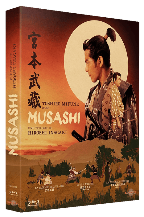 Musashi, Une trilogie de Hiroshi Inagaki - Coffret - Blu-ray 3333299315904