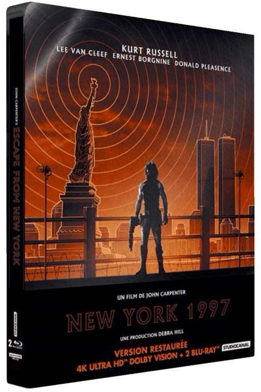 New York 1997 - John Carpenter - steelbook - 4k 5053083174866