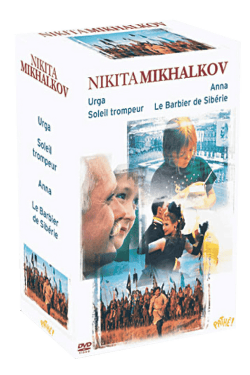 Nikita Mikhalkov : Urga + Anna + Soleil trompeur + Le barbier de Sibérie - coffret - Dvd 3388334608626