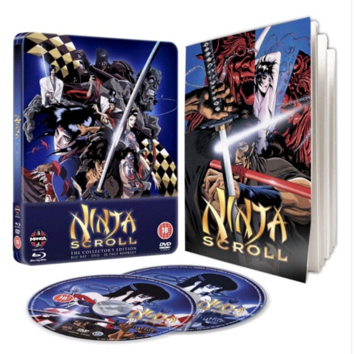 Ninja Scroll - steelbook - import VO - Blu-ray 5022366808248