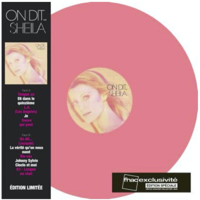 On dit ... Sheila - album - vinyle rose 0190295773342
