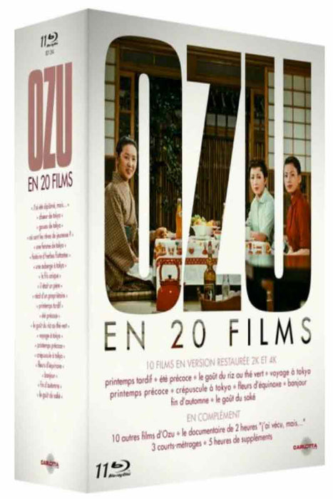 Ozu en 20 films - coffret - blu-ray 3333299312446