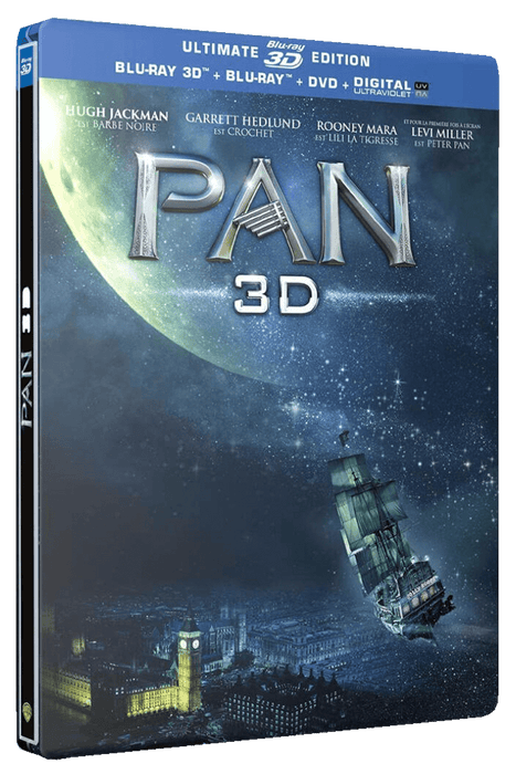 Pan - Steelbook - dvd + blu-ray + 3D 5051889566335