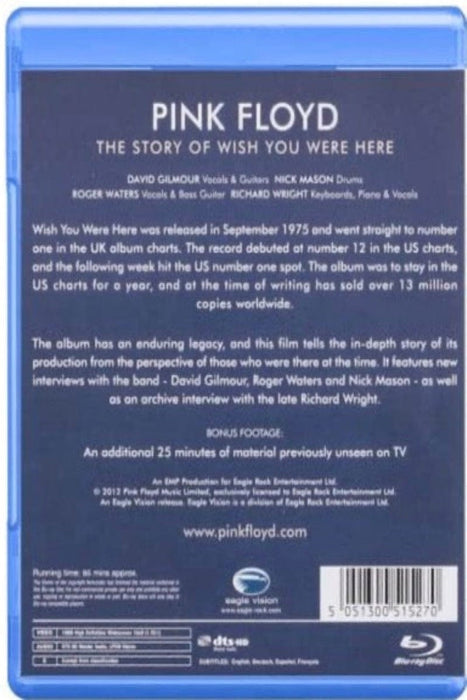 Pink Floyd : The story of Wish you were here - Blu-ray 5051300515270