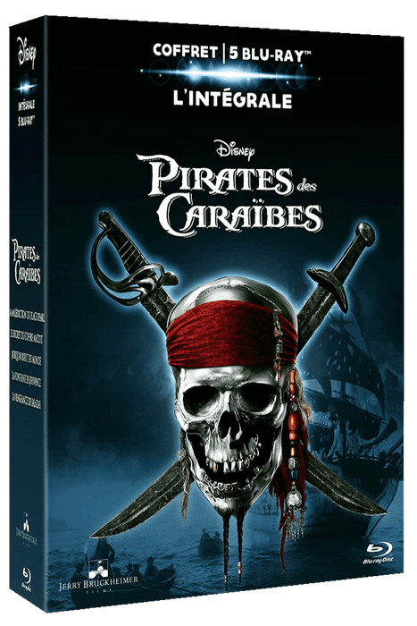 Pirates des Caraïbes - Intégrale - 5 films - Blu-ray 8717418595647