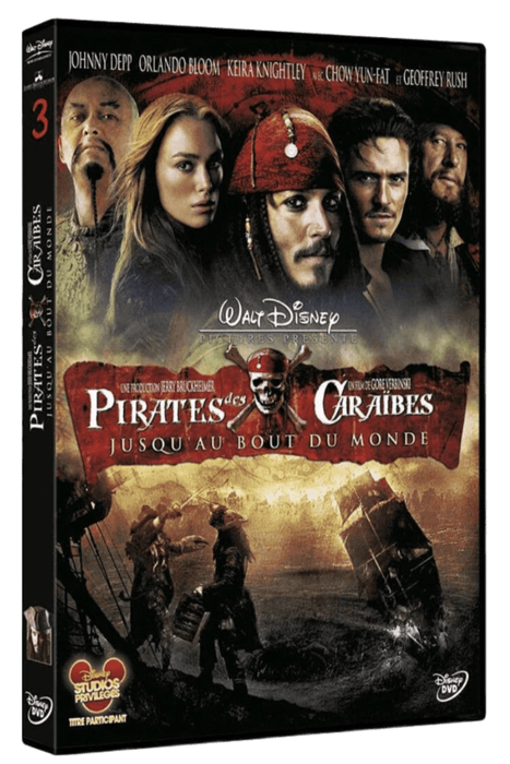 Pirates des Caraïbes : Jusqu'au bout du Monde - DVD 8717418140106