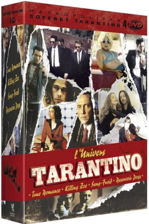 Quentin Tarantino : Reservoir Dogs + True Romance + Killing Zoe + Sang-froid - coffret - dvd 3512391454715