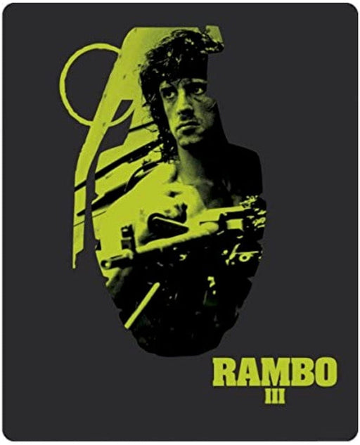 Rambo III - steelbook import VO - blu-ray 5055201825179