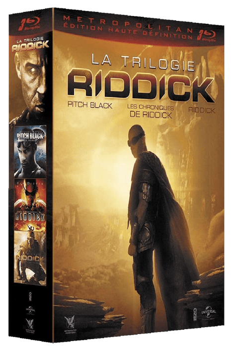 Riddick : la trilogie - coffret - dvd 5051889455103