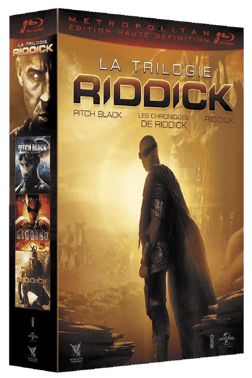 Riddick : la trilogie - coffret - dvd 5051889455103