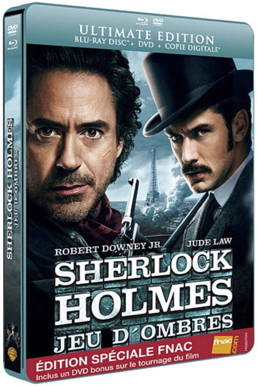 Sherlock Holmes 2 : jeu d'ombres - steelbook - blu-ray 5051889266402