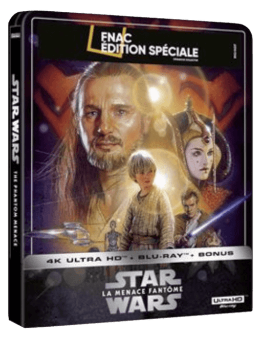 Star Wars Episode I : La menace fantôme - Steelbook - Blu-ray 4K Ultra HD 8717418584375