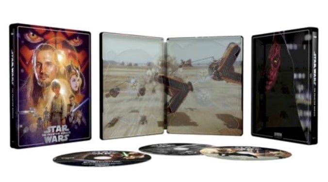 Star Wars Episode I : La menace fantôme - Steelbook - Blu-ray 4K Ultra HD 8717418584375