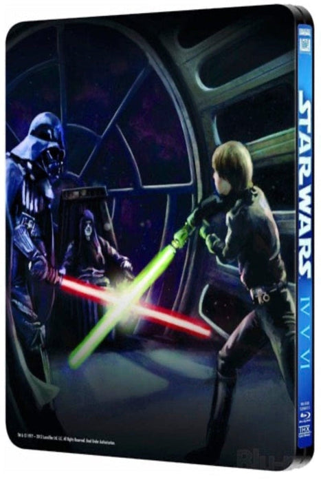 Stars Wars trilogie - steelbook import VO - blu-ray 5039036059527