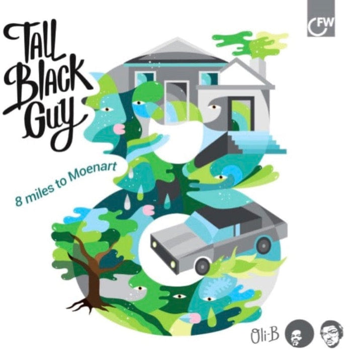 Tall Black Guy : 8 Miles To Moenart – Vinyle 5050580589063