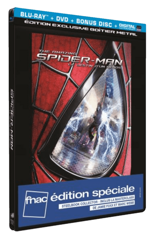 The Amazing Spider-Man : le destin d'un héros - Steelbook - Blu-Ray + DVD 3333290013182