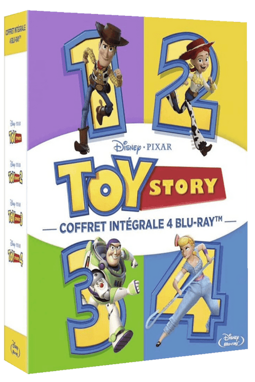 Toy Story intégrale 4 films - coffret - blu-ray 8717418551278