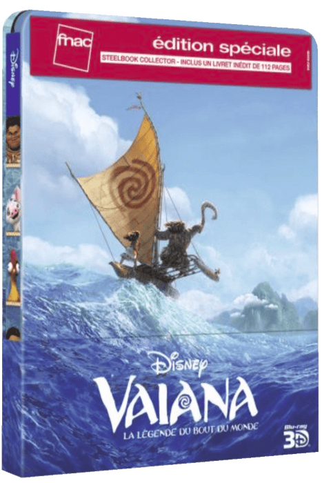Vaiana, la légende du bout du monde - steelbook - 3d 8717418498955